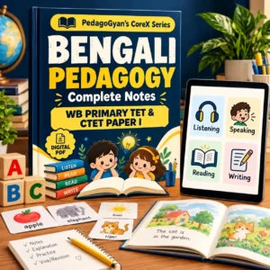 Bengali Pedagogy for WB Primary,Upper Primary & CTET