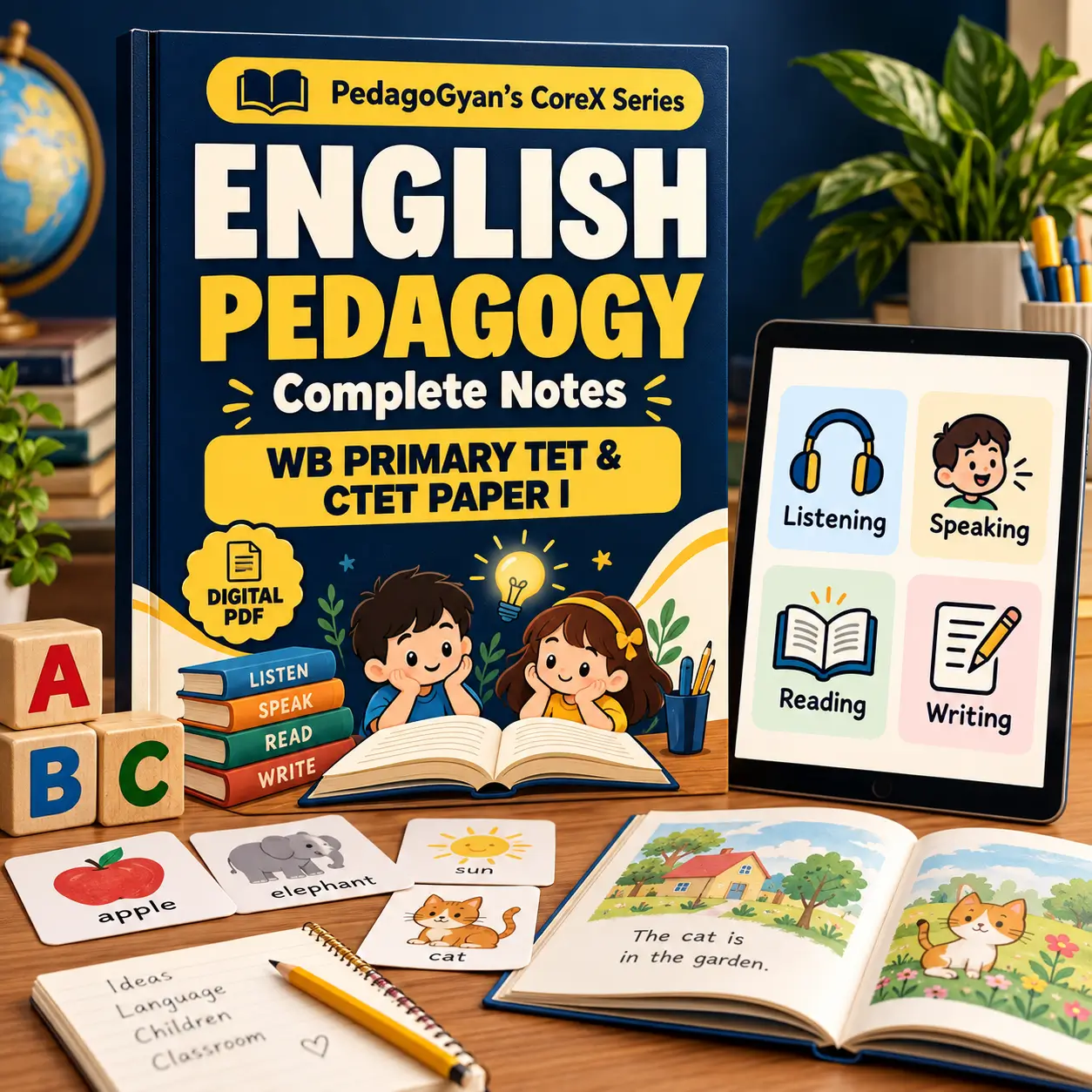 WB Primary TET & CTET Paper-I English Pedagogy Notes